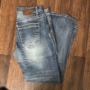 BKE Faded Blue Denim Jeans